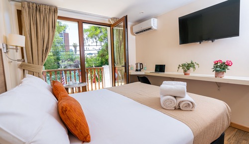 Habitación estándar doble, 1 cama doble, balcón