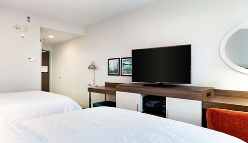 Habitación, 2 camas de matrimonio, accesible para personas con discapacidad