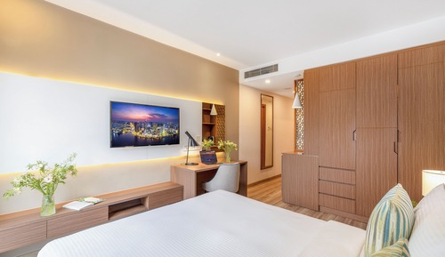 Habitación Deluxe, 1 cama de matrimonio, vistas a la ciudad