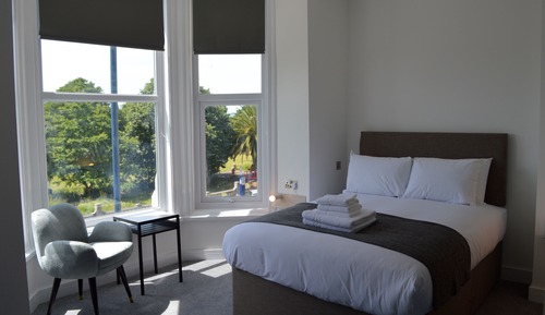 Habitación doble superior, 1 cama doble, vistas al parque