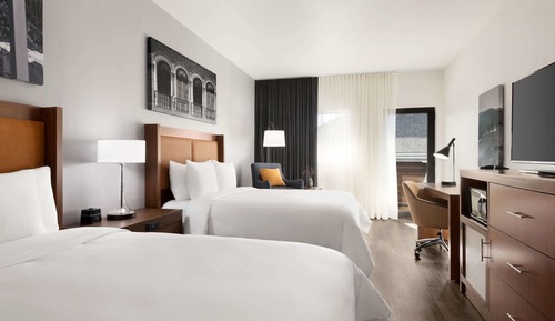 Habitación, 2 camas de matrimonio, accesible para personas con discapacidad, no fumadores