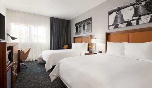 Habitación Deluxe, 2 camas de matrimonio, no fumadores