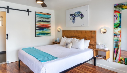 Habitación básica, 1 cama de matrimonio grande, accesible para personas con discapacidad