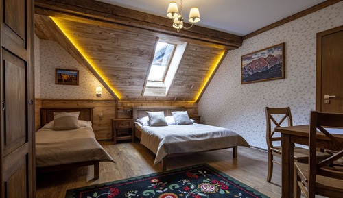 Habitación con 1 cama doble o 2 individuales