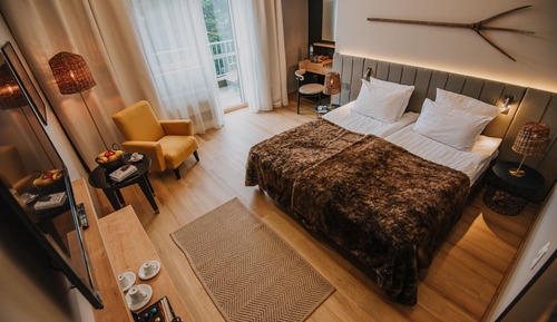 Habitación doble superior, 1 cama de matrimonio, vistas a la montaña, junto a la montaña
