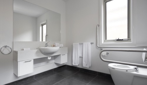 Habitación, accesible para personas con discapacidad