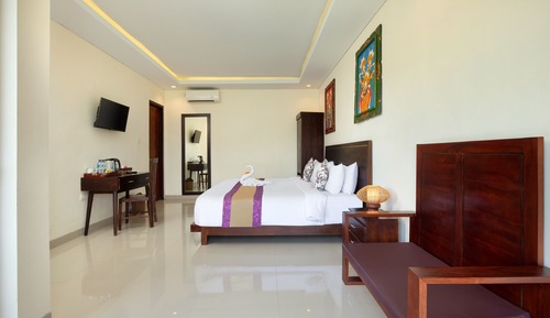 Habitación superior con 1 cama doble o 2 individuales