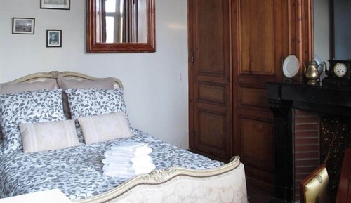 Habitación doble, baño privado, vistas al jardín (La chambre Galilée)