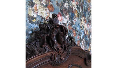 Habitación doble, baño privado, vistas al jardín ( La chambre Rousseau)