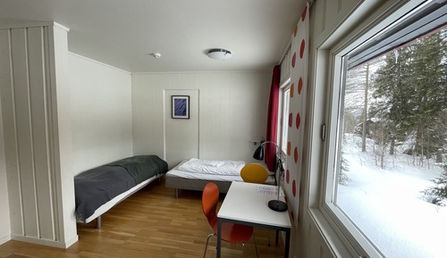 Habitación con 2 camas individuales