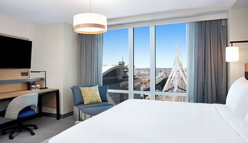 Ático, 1 cama de matrimonio grande con sofá cama, vistas a la ciudad