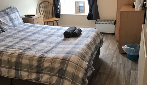 Habitación doble, baño privado