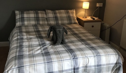 Habitación doble, baño compartido