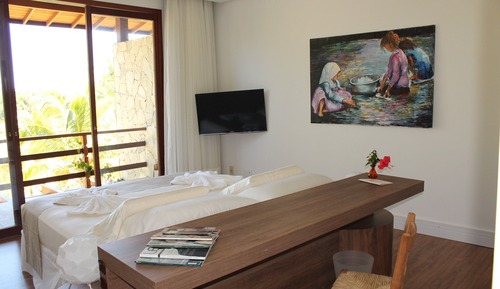 Habitación estándar doble, 1 cama de matrimonio grande, no fumadores, vistas a la piscina