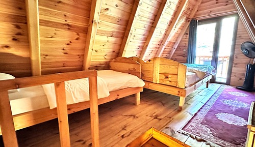 Bungalow Deluxe, balcón, vistas al río