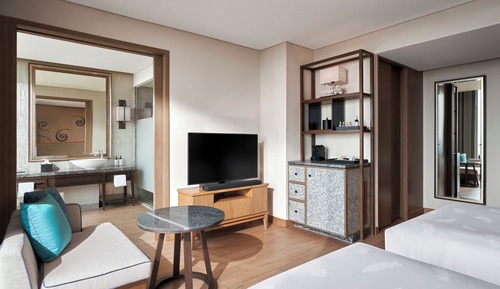Habitación clásica, 2 camas individuales, balcón, vistas al mar
