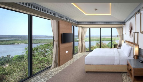 Suite presidencial, vistas al río