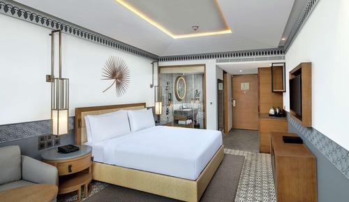 King, Habitación ejecutiva, balcón, vistas al río
