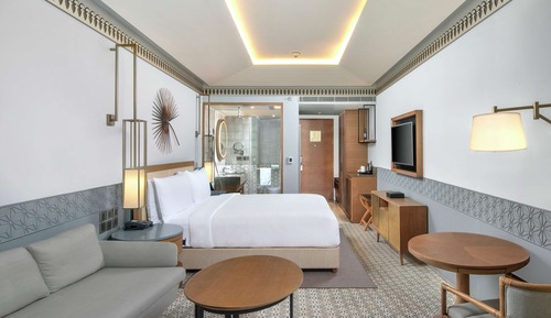 King, Habitación Deluxe, balcón, vistas al jardín
