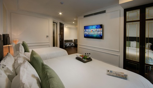 Habitación triple familiar