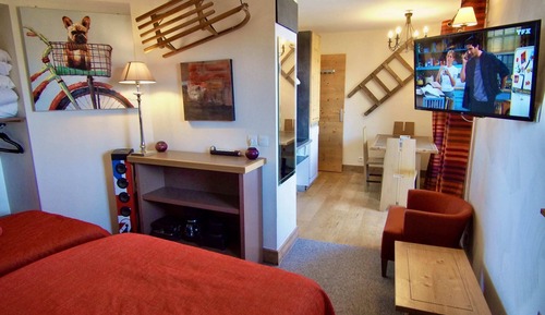 Estudio Confort, balcón, vistas al valle