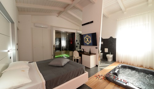 Suite de lujo, sauna
