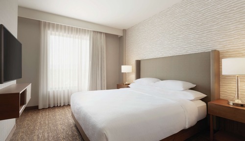 Suite, 1 cama de matrimonio grande, accesible para personas con discapacidad (Hearing)