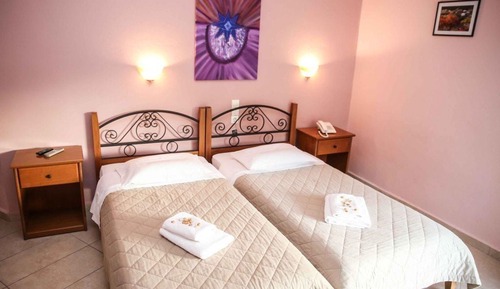 Habitación con 1 cama doble o 2 individuales