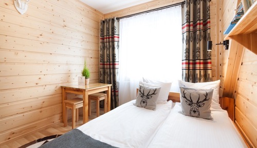 Habitación estándar doble, baño compartido