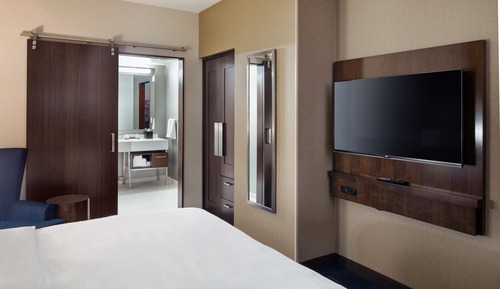 Suite, 1 cama de matrimonio grande con sofá cama, vistas a la ciudad (2 Rooms)