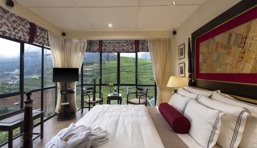 Suite Premier, 1 cama de matrimonio grande, balcón, vistas a la montaña