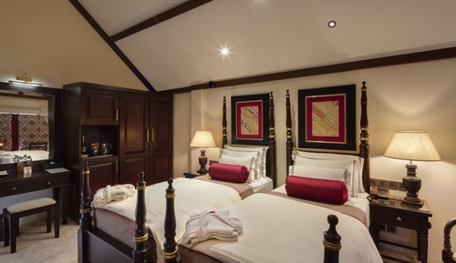 Suite Premier, 2 camas individuales, balcón, vistas a la montaña