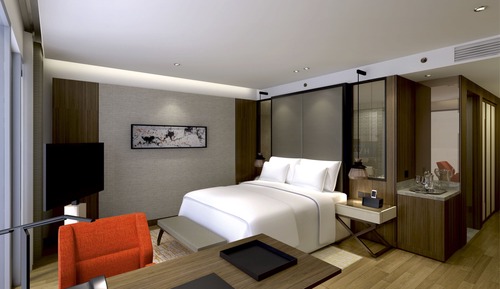 Habitación, 1 cama de matrimonio grande (Backwater View)