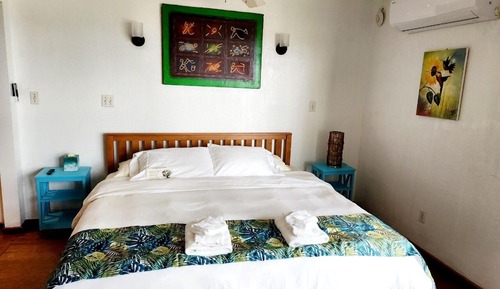 Habitación estándar, 1 cama de matrimonio grande, terraza, vistas a la playa
