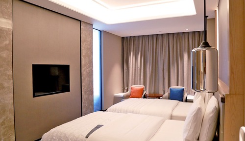 Habitación Club con 2 camas individuales, 2 camas individuales, vistas al río