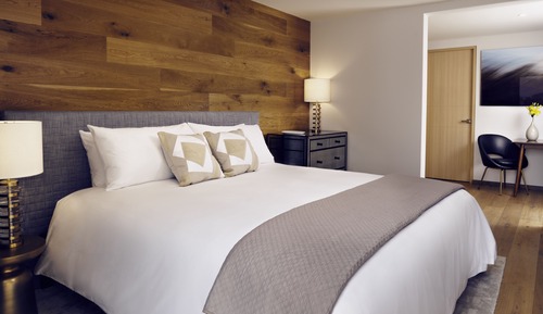 Suite estudio Confort, 1 cama de matrimonio grande, terraza, vistas a la ciudad