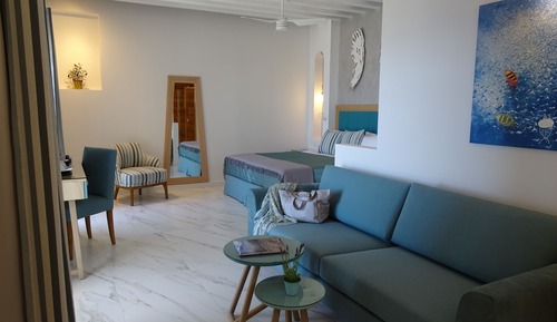 Suite junior, vistas al mar