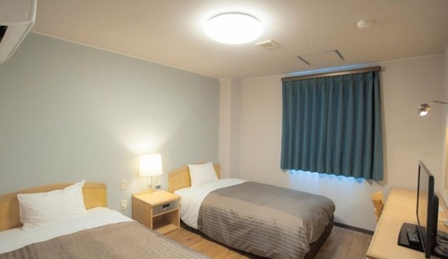 Habitación con 2 camas individuales, fumadores