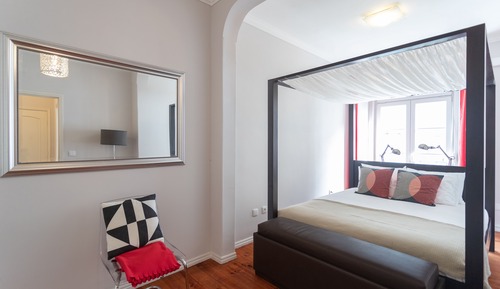 Apartamento standard, 2 quartos, sacada, vista para a cidade