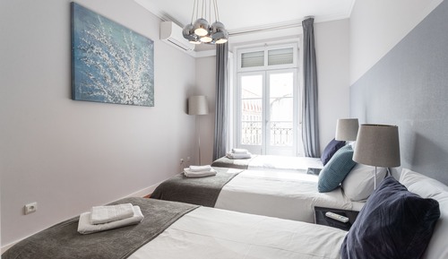 Apartamento exclusivo, 2 habitaciones, 2 baños, vistas a la ciudad