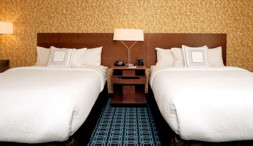 Habitación, 2 camas de matrimonio, no fumadores