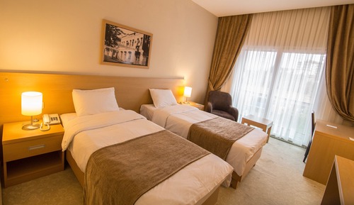 Habitación con 1 cama doble o 2 individuales