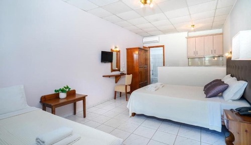 Habitación superior, vistas al jardín