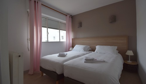 Apartamento Confort, 2 habitaciones, vistas a la playa, junto a la playa