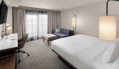 Habitación ejecutiva, 1 cama de matrimonio grande con sofá cama, no fumadores