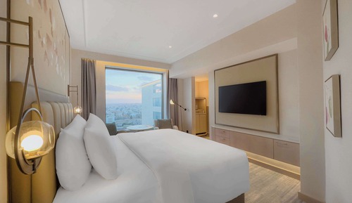 Habitación Deluxe, 1 cama de matrimonio grande, en esquina