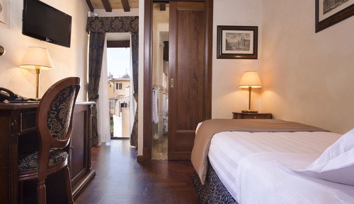 Habitación individual superior, balcón