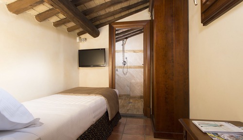 Habitación triple Deluxe, terraza