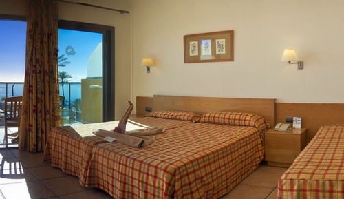 Habitación doble de uso individual, vistas al mar