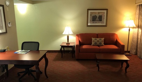 Estudio, 1 cama de matrimonio grande con sofá cama